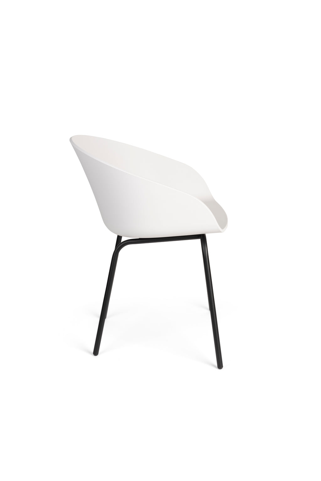 Void - Dining Room Armchair - Polypropylene Plastic - White