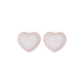 Set 2 Assiettes Cœur - Céramique - 14Cm - Shell Pink