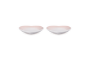 Set 2 Assiettes Cœur - Céramique - 14Cm - Shell Pink