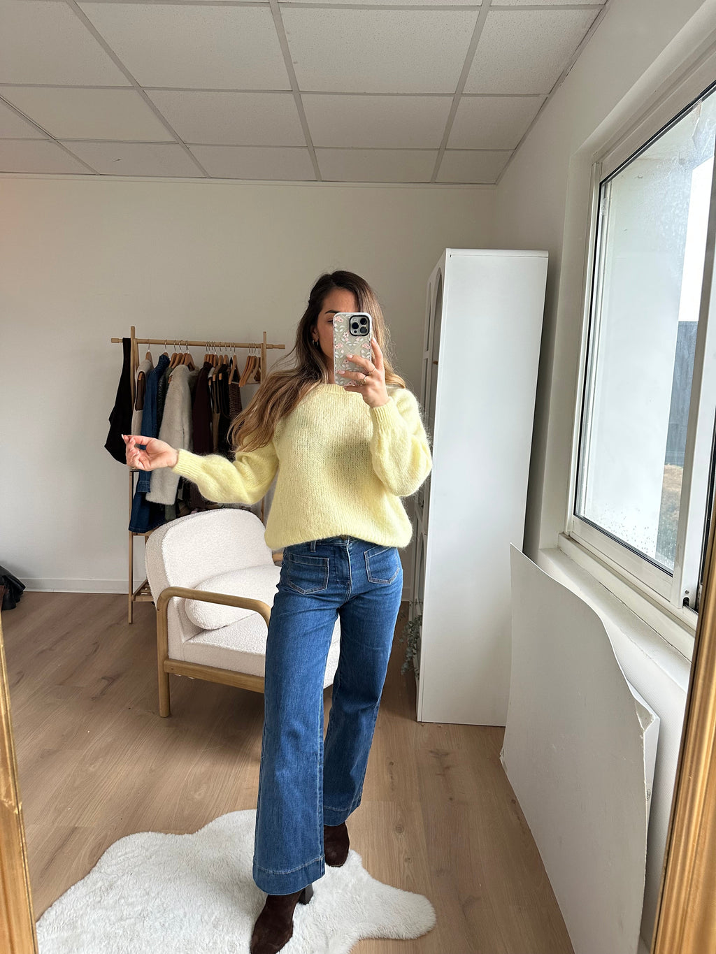 Pull Anna Jaune