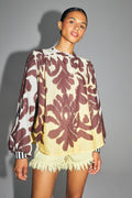 La camisa con estampado Paola Eclipse