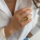 Bague Tovali - Doré Ou Argent