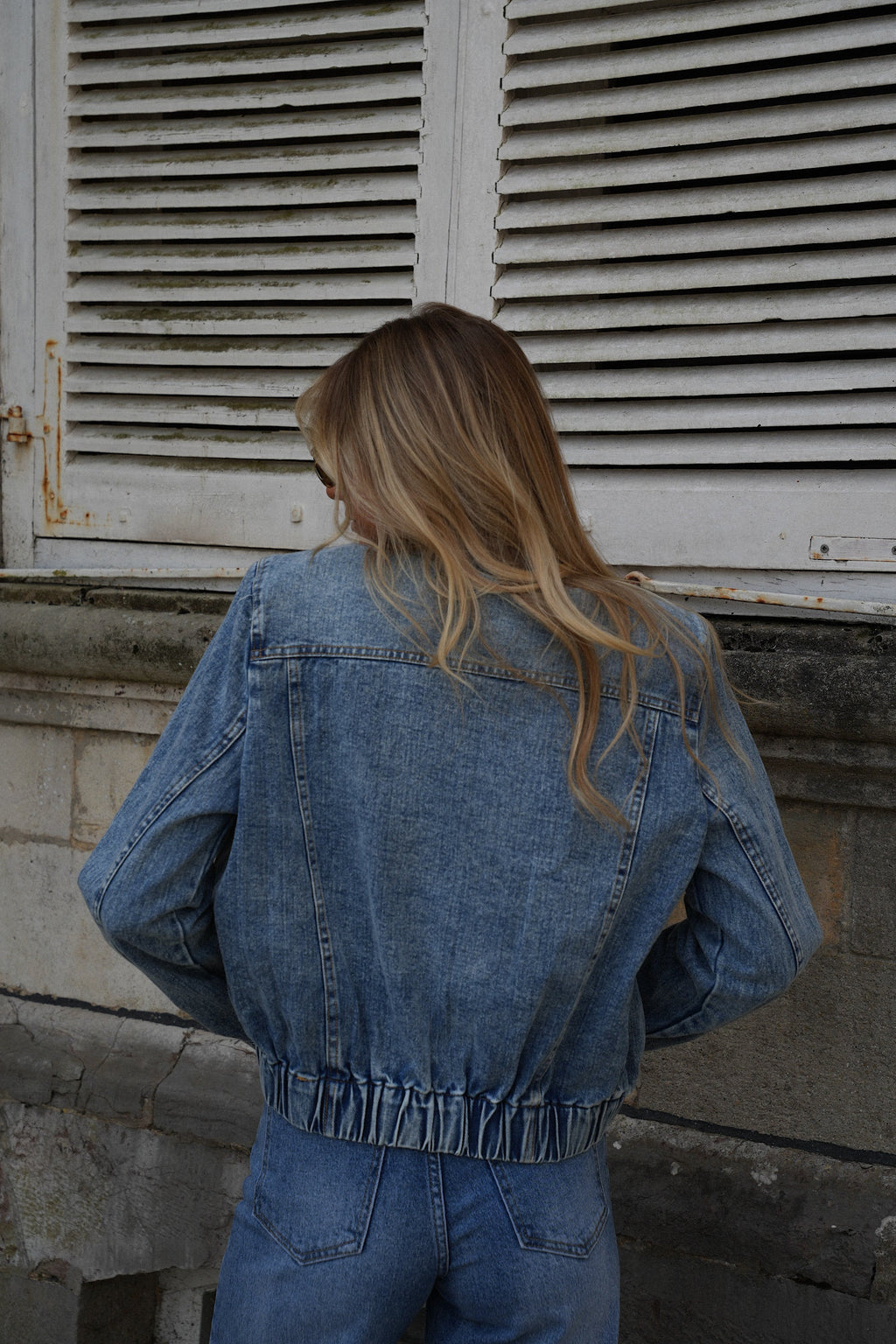 Camille Denim Jacket - Blue