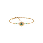 Pulsera Fina Ajustable Fujita - Verde