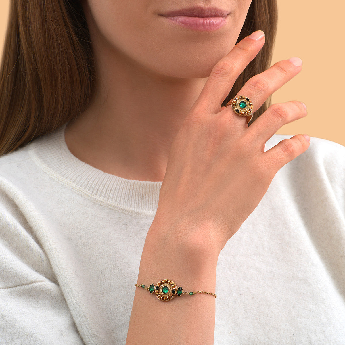 Pulsera Ajustable Fujita - Verde