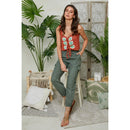 Autour Du Lin - Pantalon - Kaki - Femme