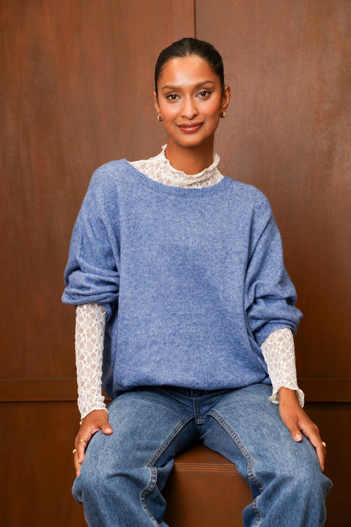 Pull Ida - Bleu Jean