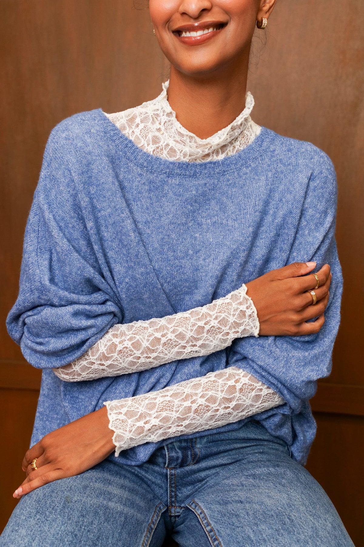 Pull Ida - Bleu Jean