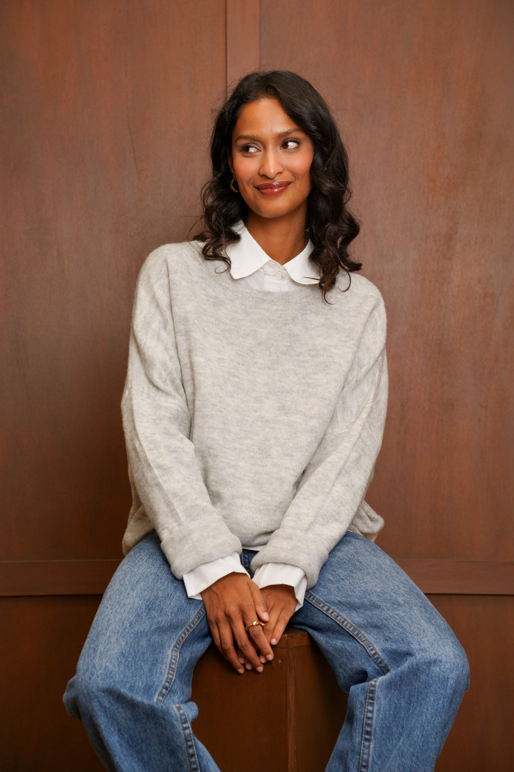 Pull Ida - Gris Clair