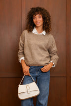 Pull Ida - Taupe Foncé Chiné