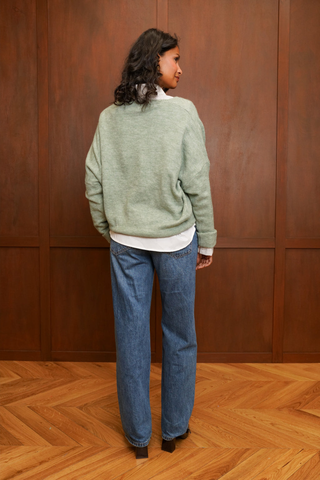 Pull Ida - Vert Amande