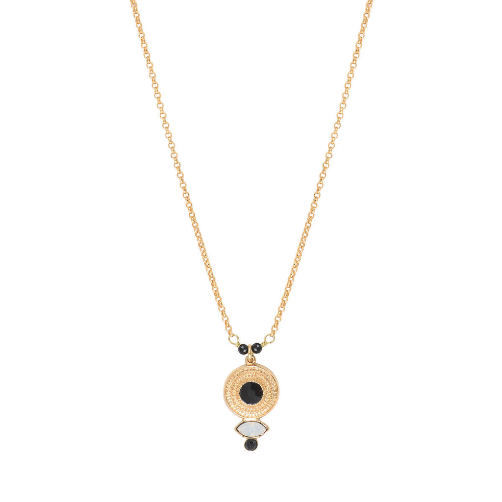 Fujita Pendant Necklace - White