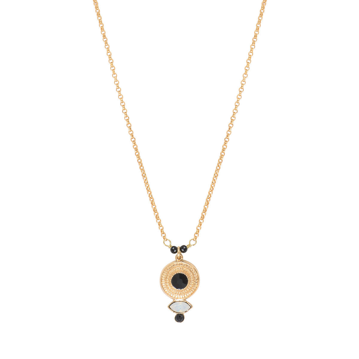Fujita Pendant Necklace - White