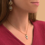 Fujita Pendant Necklace - White