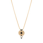 Collar Fino con Colgante Fujita - Blanco