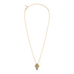 Fujita Fine Pendant Necklace - Green