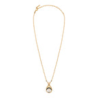 Collar De Cadena Con Colgante Fujita - Blanco