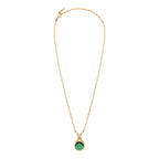Collar Cadena con Colgante Fujita - Verde