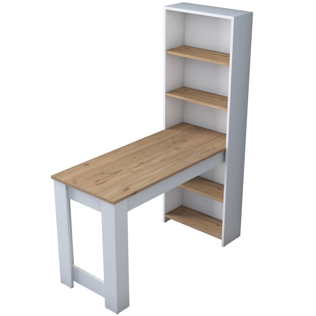 Tables De Cuisine Ja102 - Noyer / Blanc