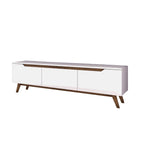 Meubles Tv D1 - Blanc / Noyer