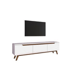 Meubles Tv D1 - Blanc / Noyer