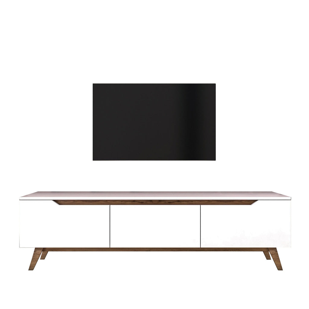 Meubles Tv D1 - Blanc / Noyer