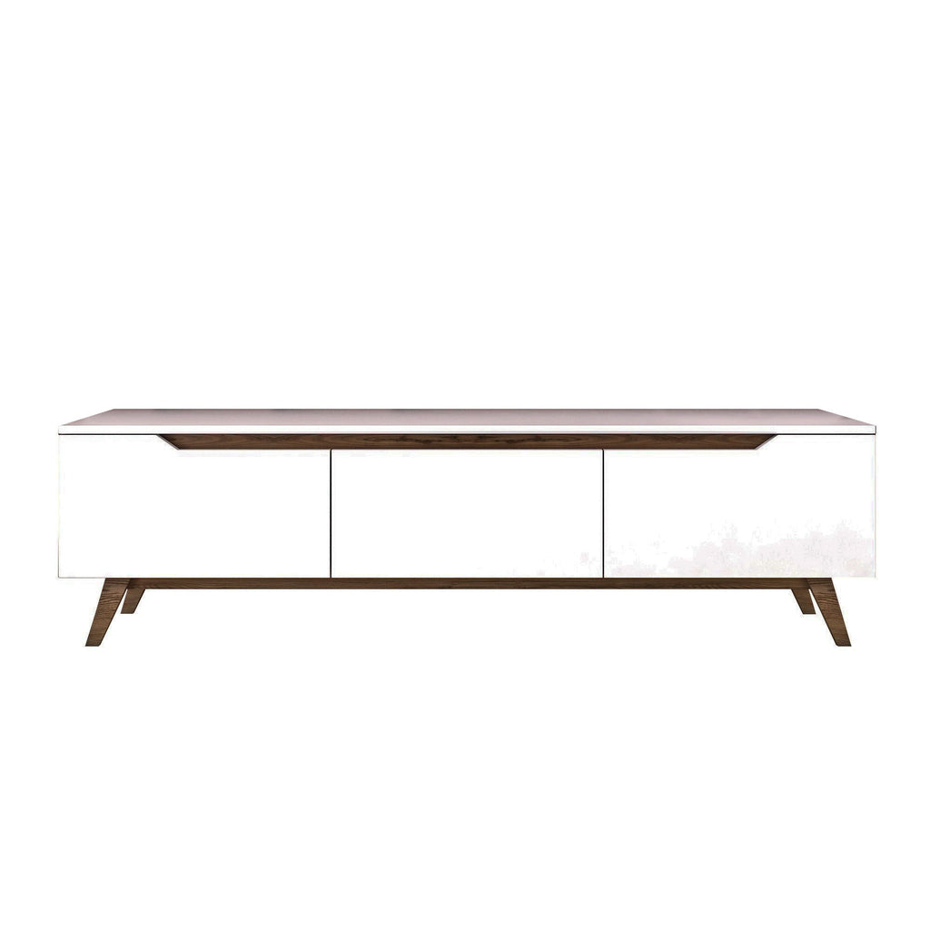 Meubles Tv D1 - Blanc / Noyer