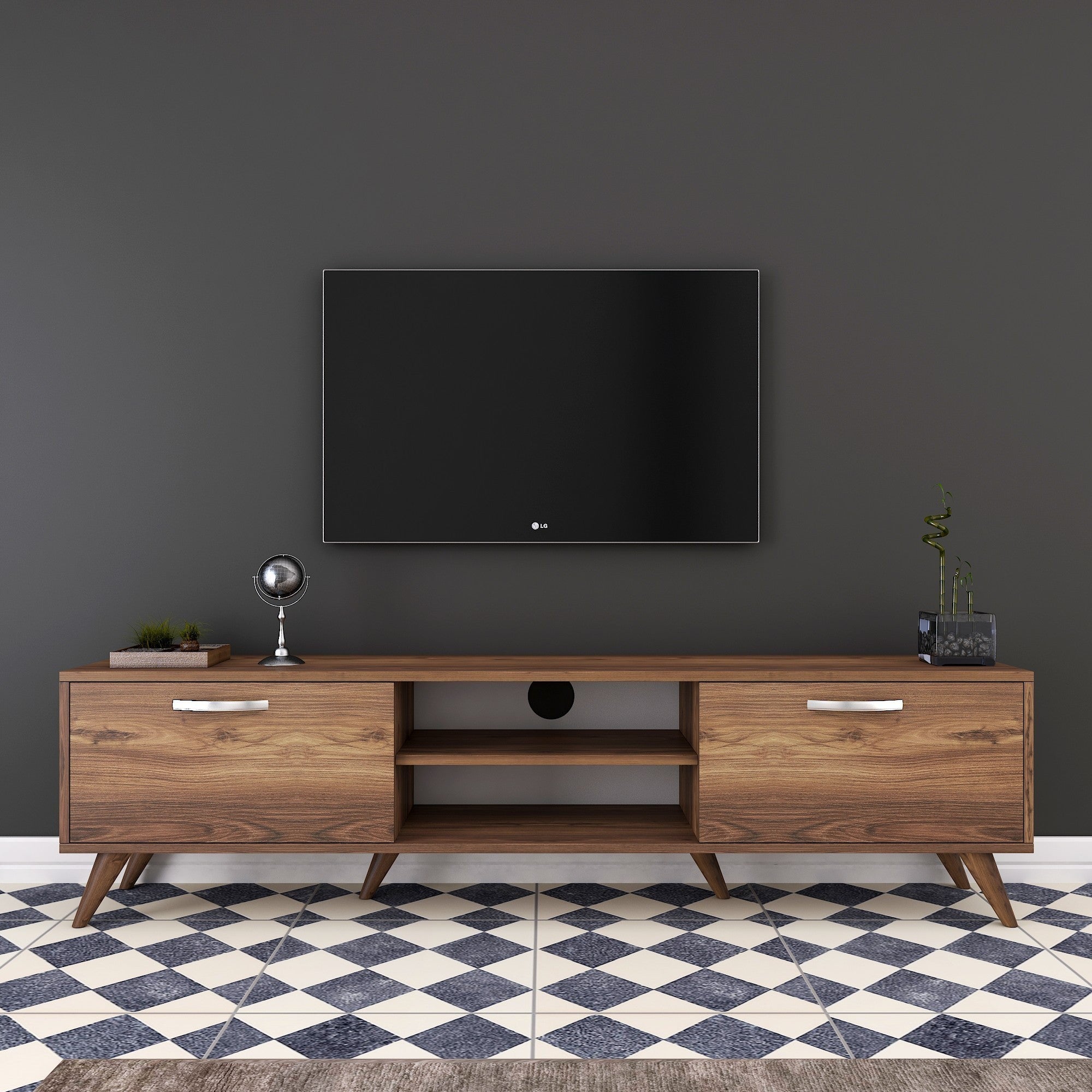 Meubles Tv A9 - Noyer