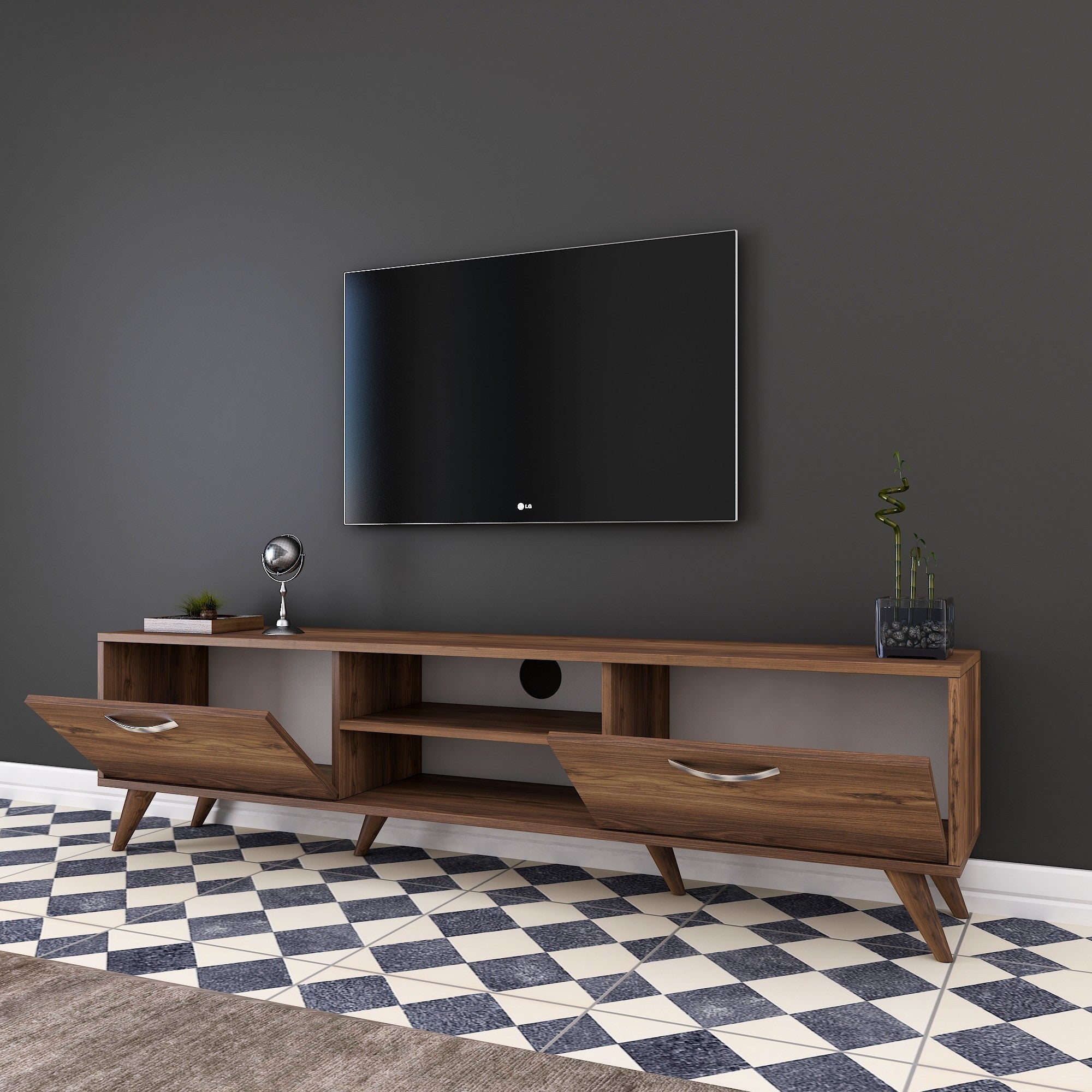 Meubles Tv A9 - Noyer