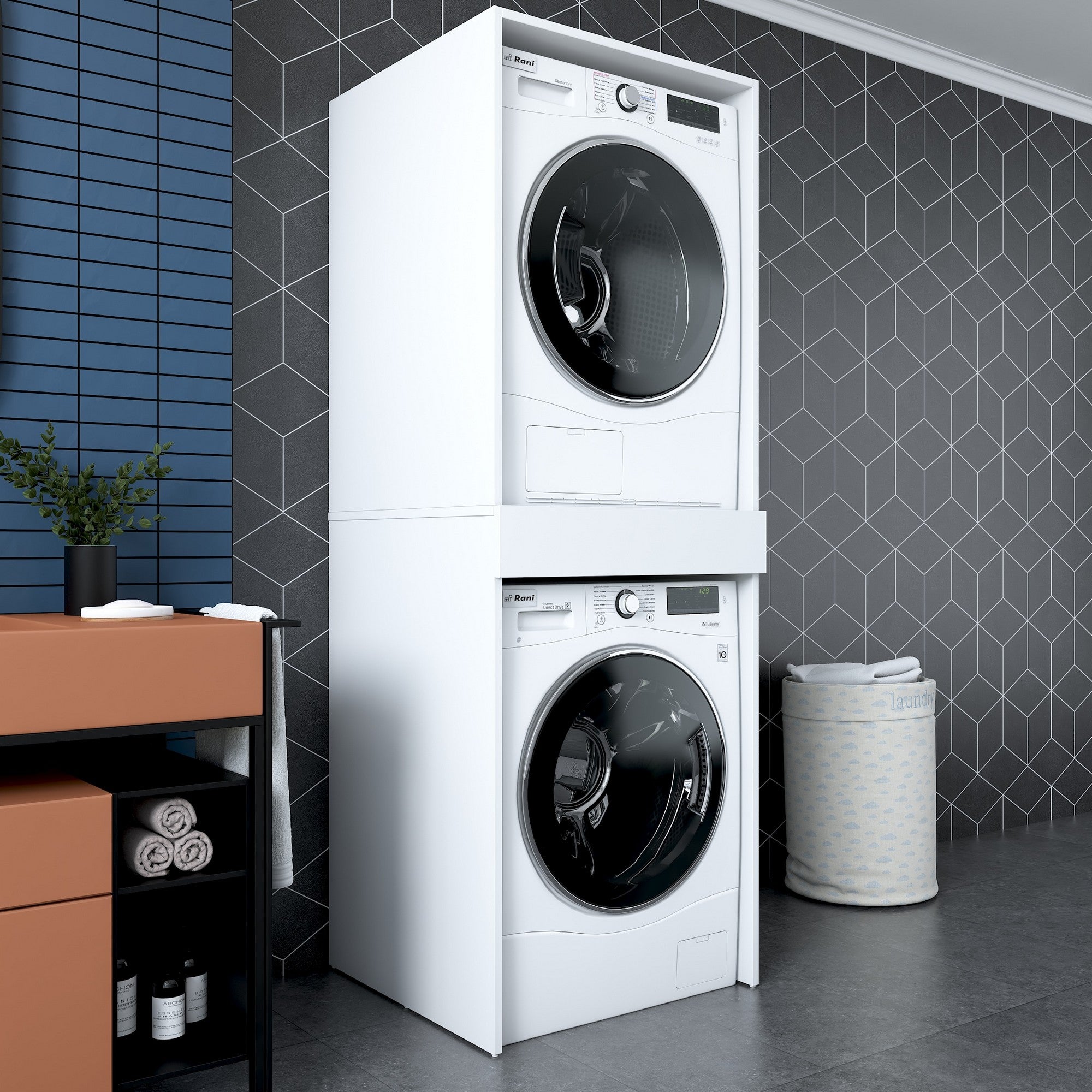 Meubles De Salle De Bain Kd113 - Blanc