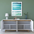 Consoles Gd102 - Blanc / Noyer