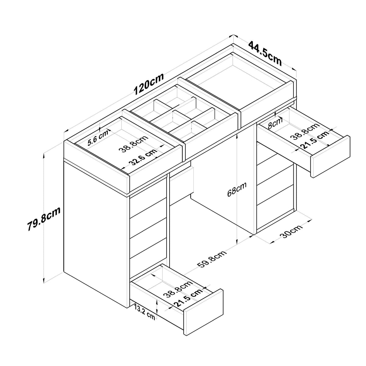 Bj105 2716 - Dressing Table