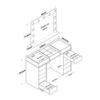Bj118 2789 - Dressing Table