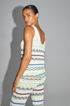 The Noa Top In Colorful Crochet From Oeko-Tex Cotton