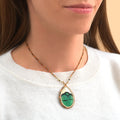 Fujita Pendant Necklace - Green
