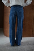 Antoine Wide Polka Dot Jeans