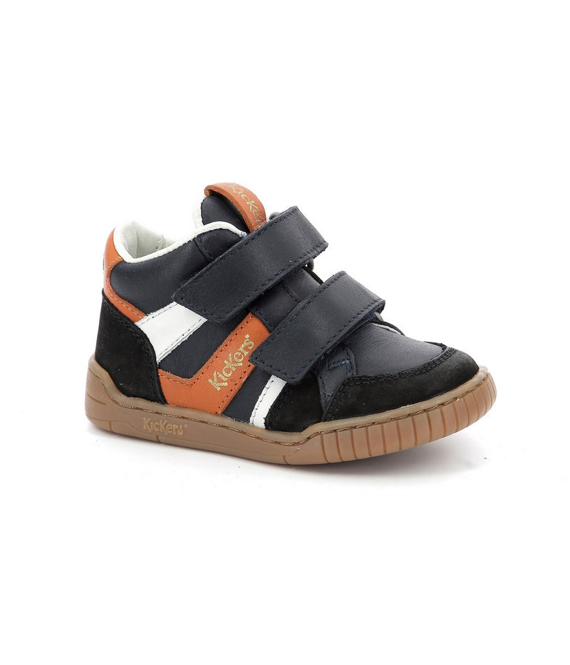 Sneakers Haut Wincky Vel - Noir - Enfant