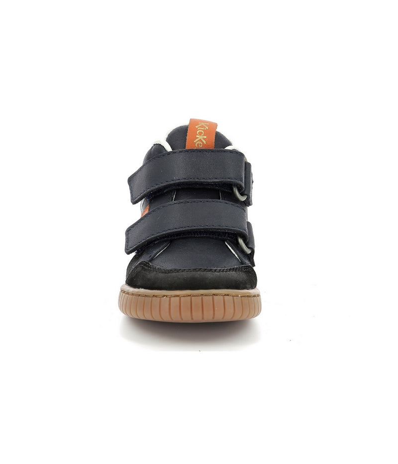 Sneakers Haut Wincky Vel - Noir - Enfant