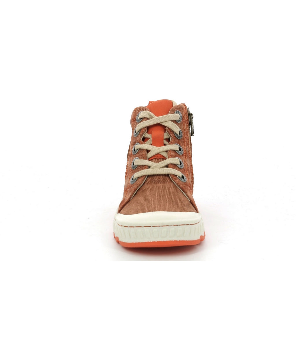 Kickrup High-Top Trainers - Camel - Children