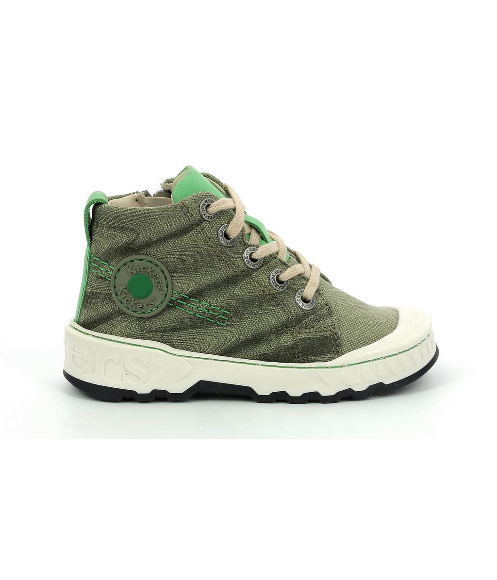 High-Top Trainers Kickrup - Khaki - Kids