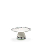 Midnight Flowers - Plat À Gâteau - S - Porcelaine Fine Bone China - Blossom Milk