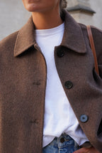 Camille Wool Jacket Brown