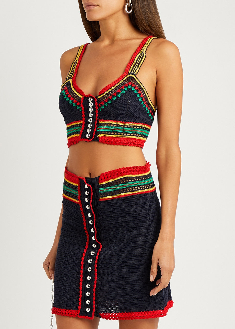 Knit Top - Navy Blue