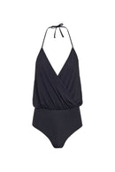 Maillot Une Pièce Blousant  Camarat - Black Folk