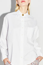 La Chemise Iris Boyfit Blanche