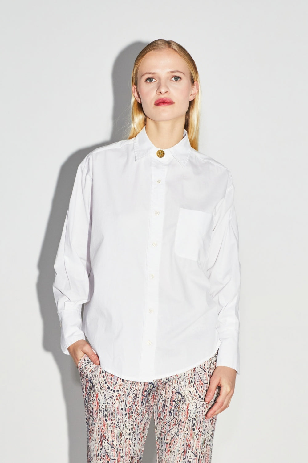 La Chemise Iris Boyfit Blanche