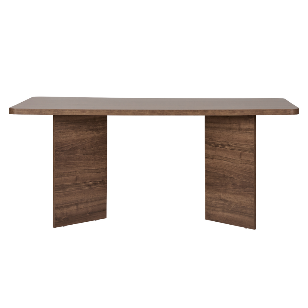 Loft Dining Table Without Extension - Walnut