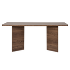 Loft Dining Table Without Extension - Walnut