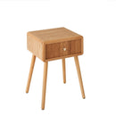 Ava - Mesita de noche con 1 cajón - Madera clara