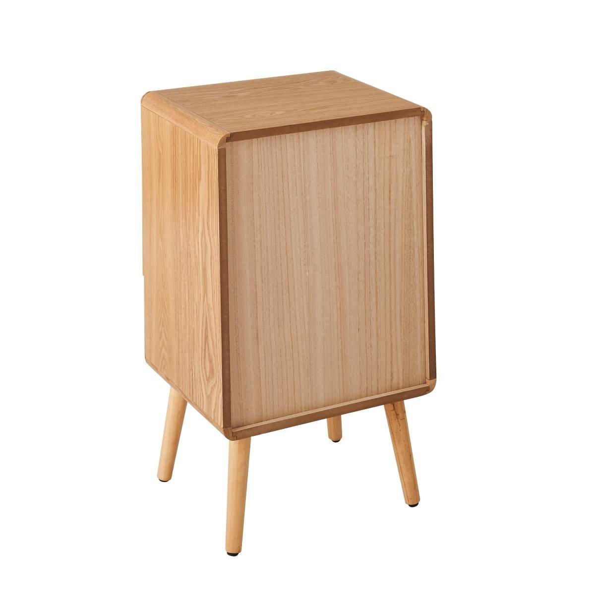 Ava - 3 Drawer Bedside Table - Laminated